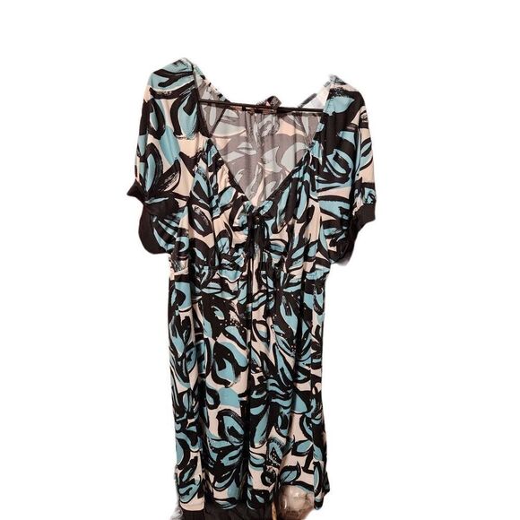 I.N.C. international concepts 1X blue dress gems - Picture 8 of 12